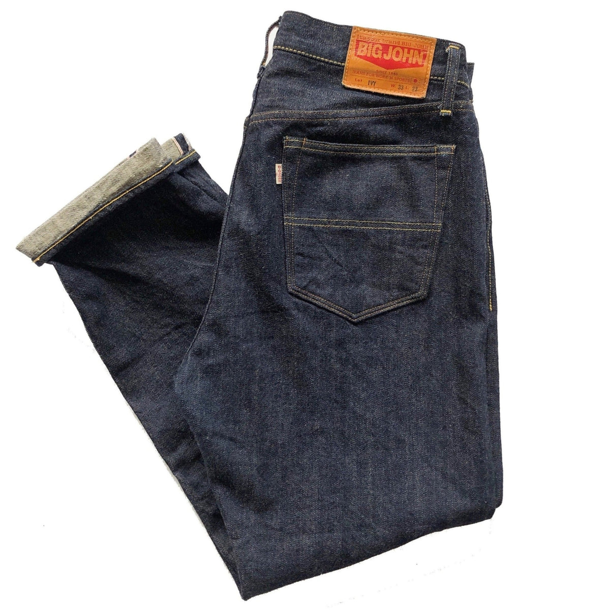 Big John “Ivy M114J” Unsanforized Japanese Selvedge Jeans