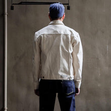 Dubblewear ‘Nimes’ Japanese Bull Denim Pleated Jacket - Sunset Dry Goods