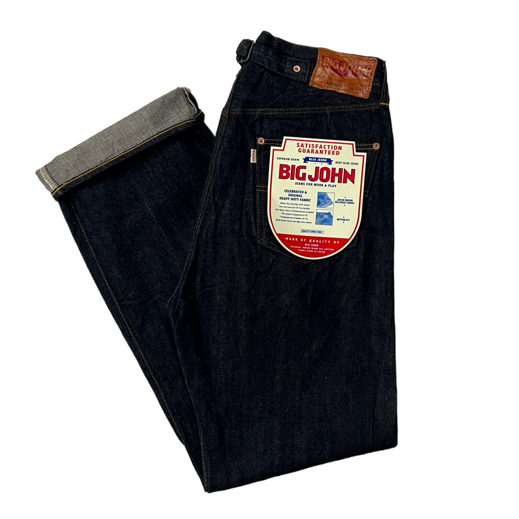 Big John 'M103 (001) Buckaroo' Unsanforized Japanes Selvedge Jeans (Regular Straight)