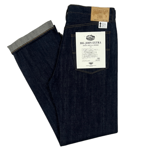 Big John 'XX001' 15.8oz Extra Special Denim Jeans (Straight Cut)