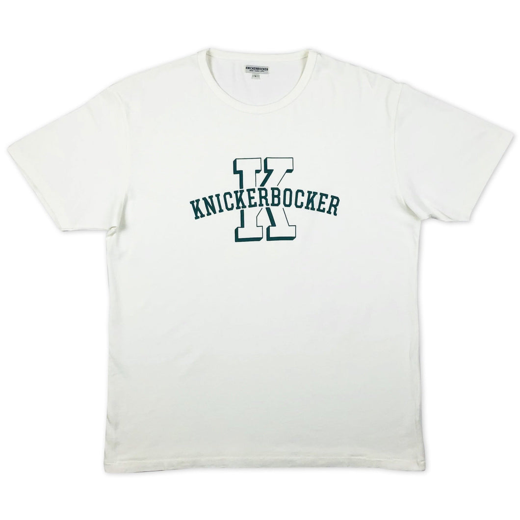 Knickerbocker Mfg. Co 'University T-Shirt' Tee - Milk - Sunset Dry Goods & Men’s Supply PH