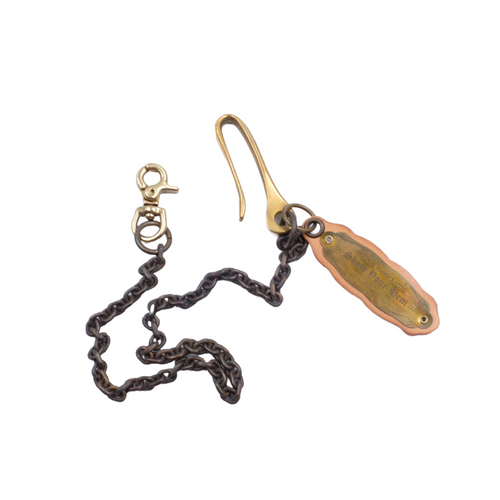 Show Your Hem Brass Wallet Chain