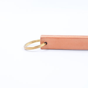 Show Your Hem 'Shinpuru' Key Ring- Natural
