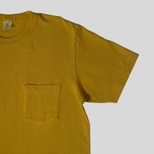 Velva Sheen 'PGMN' Pocket Tee - Mustard