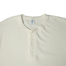 Velva Sheen Henley Tee - White