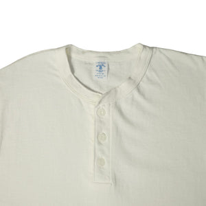 Velva Sheen Henley Tee - White