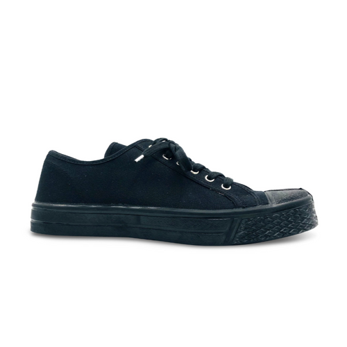 US Rubber Co. Military Low Top Sneakers - Black