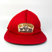 Mr. Fatman 'Wappen Mesh Cap' - Red