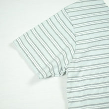 Pherrow's 'PBPT1'Border T-Shirt Tee with Pocket - White/ Grey