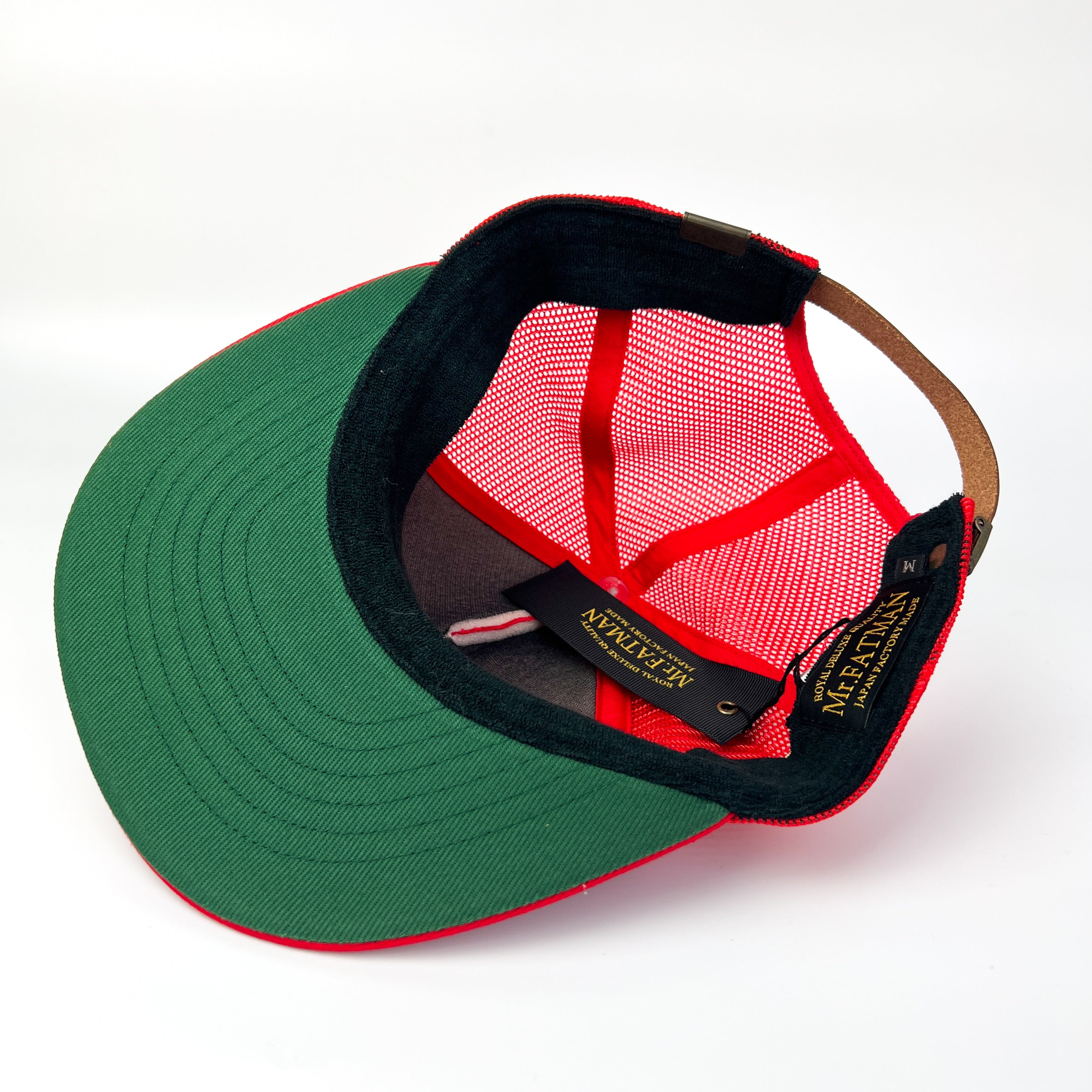 Mr. Fatman 'Wappen Mesh Cap' - Red