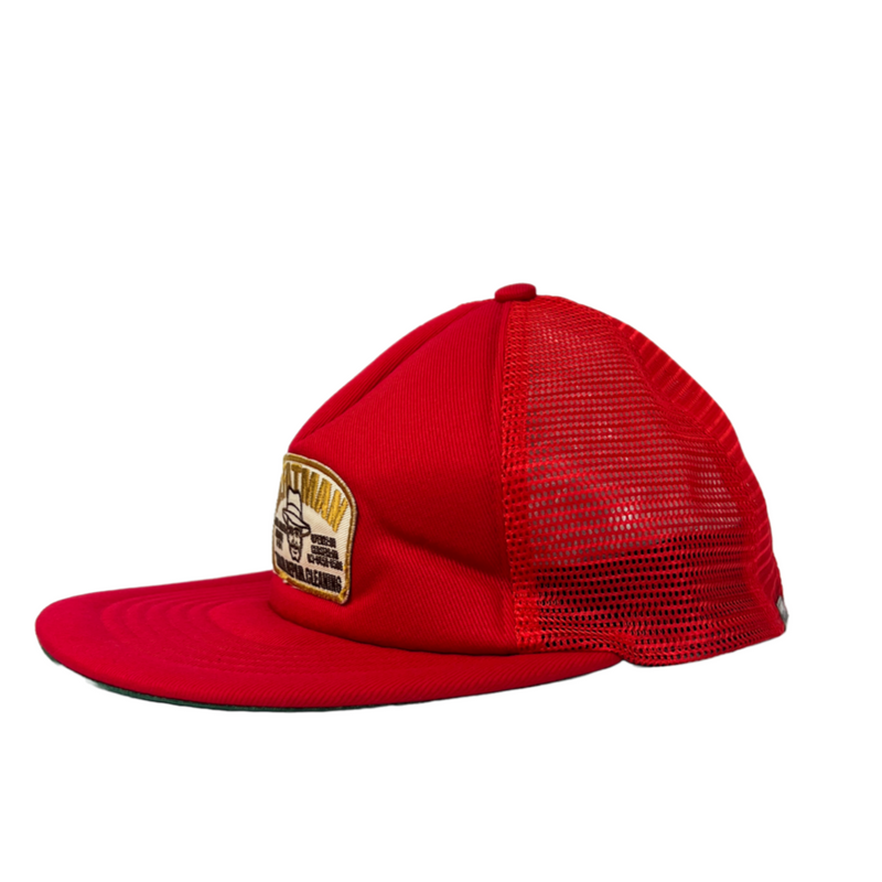 Mr. Fatman 'Wappen Mesh Cap' - Red