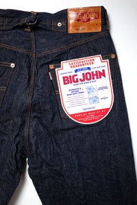 Big John 'M103 (001) Buckaroo' Unsanforized Japanes Selvedge Jeans (Regular Straight)