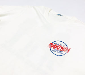 Dubbleware 'Working Man' Logo Tee - White