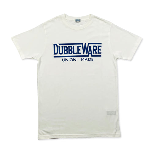 Dubbleware 'Union Made' Logo Tee - White
