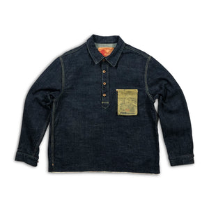 Fob Factory 'F2384' Denim PO Jacket