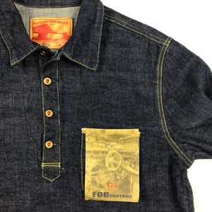 Fob Factory 'F2384' Denim PO Jacket