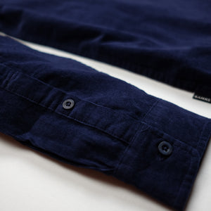 Banks 'Roy' Corduroy L/S Shirt - Dark Denim - Sunset Dry Goods