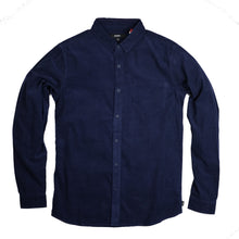 Banks 'Roy' Corduroy L/S Shirt - Dark Denim - Sunset Dry Goods