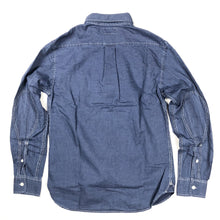 Best Made Co. Standard Cotton L/S Shirt - Indigo Stripe - Sunset Dry Goods