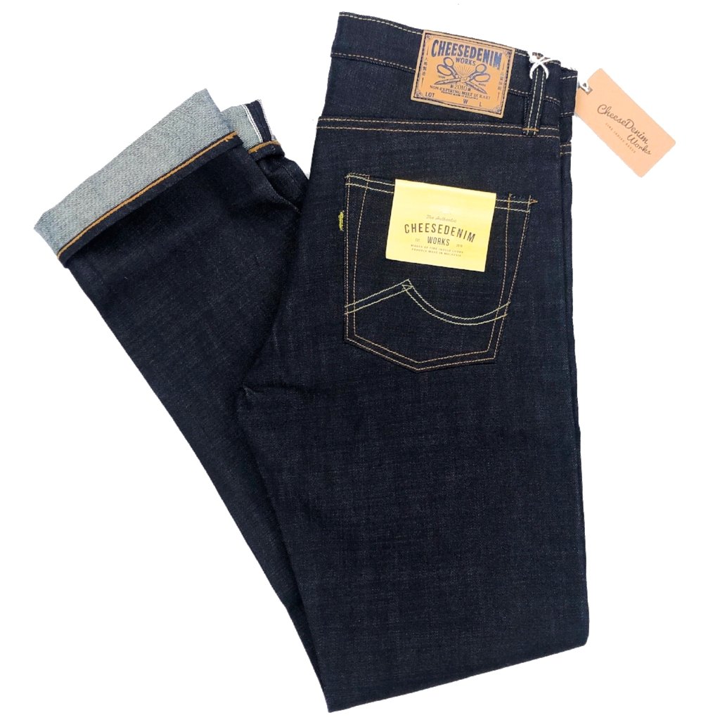 Cheese Denim Works 'SF-141' 15oz. Japanese Selvedge Jeans (Slim Cut) - Sunset Dry Goods
