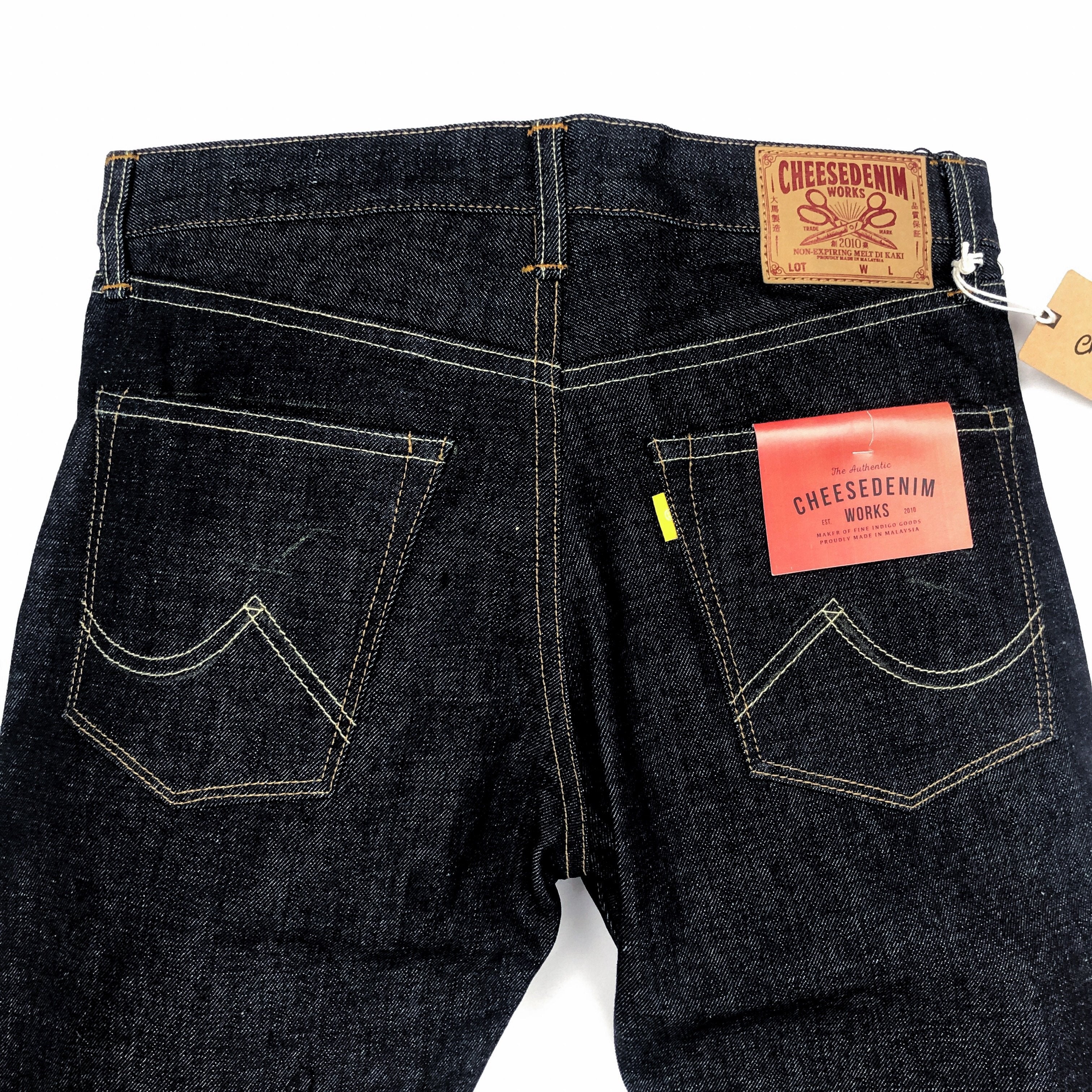 Cheese Denim Works 'SF-54XX' 16oz. Japanese Selvedge Jeans (Tight Cut)