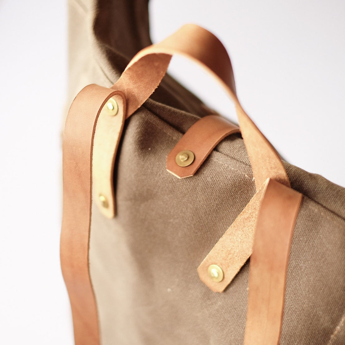 Fieldwork Co. Hudson Bay Waxed Canvas Backpack Field Tan