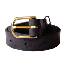 Fieldwork Co. Premium Leather Belt - Black - Sunset Dry Goods