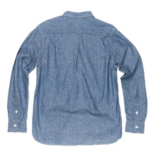 FOB Factory ‘F3378’ 6.5oz Selvedge Chambray Work Shirt - Blue - Sunset Dry Goods