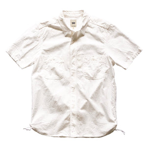 Fob Factory Ox S/S Work Shirt - White - Sunset Dry Goods