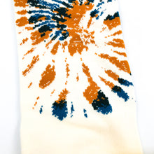 Rototo 'Tie Die Pattern' Socks - D. Yellow/ D. Blue
