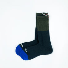 Rototo 'Zero Day' Hiker Trek Crew - Olive/Blue
