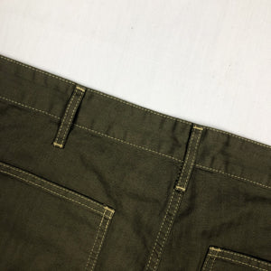 TCB Jeans '40's USMC' Shorts - Olive Herringbone