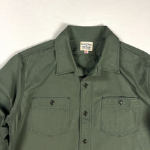 Pherrow's '21S-725WS' Work Shirt- Olive