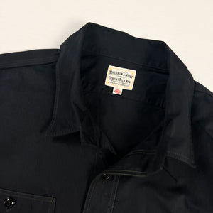 Pherrow's '21S-725WS' Work Shirt- Black