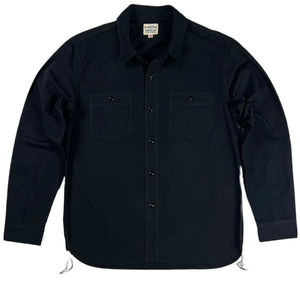 Pherrow's '21S-725WS' Work Shirt- Black
