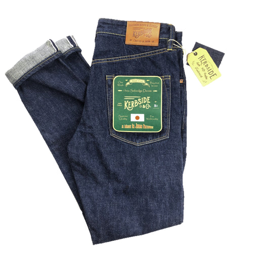 Kerbside & Co. 'Lot 81-01' 13oz. Japanese Selvedge Jeans (Slim Tapered) - Sunset Dry Goods