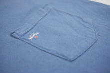 Noah Pocket Logo Tee - Blue - Sunset Dry Goods