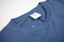 Noah Pocket Logo Tee - Blue - Sunset Dry Goods