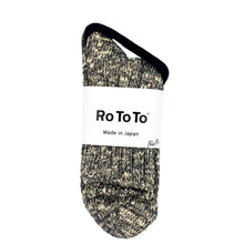 RoToTo Eco Low Guage Slub Socks - Medium Grey - Sunset Dry Goods & Men’s Supply PH