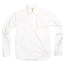 Runabout Goods 'Guide Shirt' Cotton Twill L/S Work Shirt - White - Sunset Dry Goods
