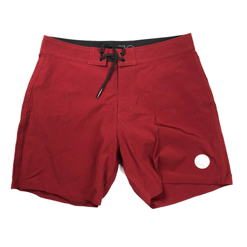 Saturdays NYC Danny Board Shorts - Red Ink - Sunset Dry Goods
