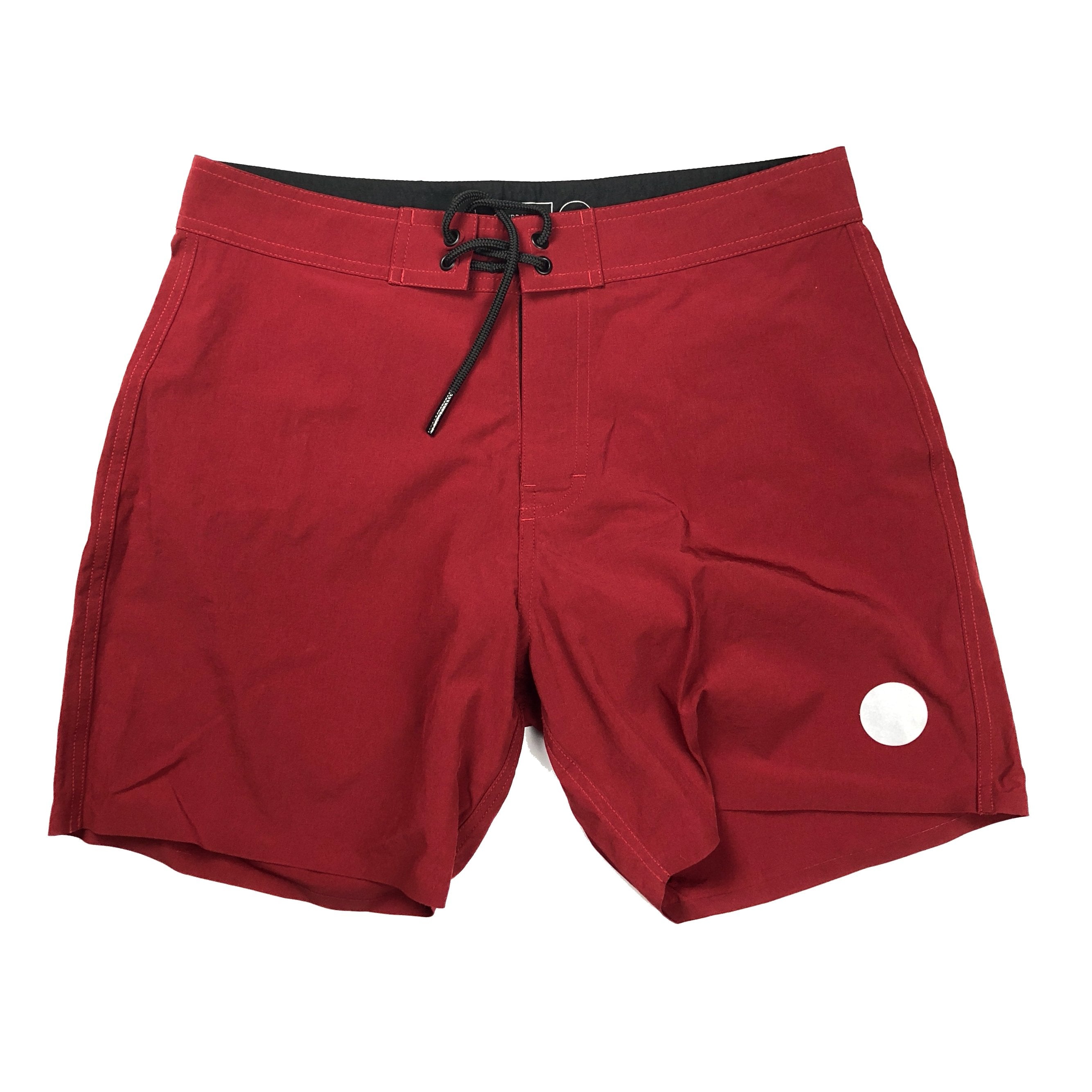 Saturdays NYC Danny Board Shorts - Red Ink