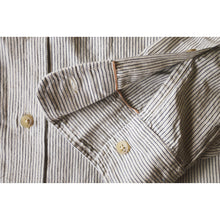 Taylor Stitch 'Jack' Selvedge Cotton L/S Shirt - Indigo Stripe - Sunset Dry Goods