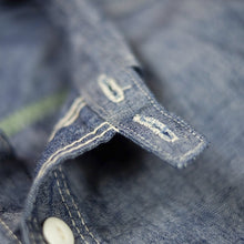 TCB Jeans 'Catlight' Chambray L/S Work Shirt - Indigo - Sunset Dry Goods