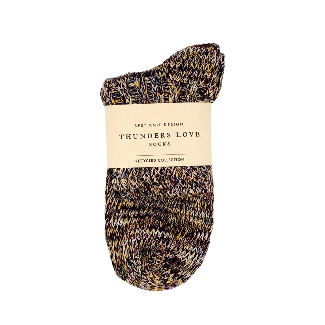 Thunders Love 'Blend Collection' Ankle Socks - Brown - Sunset Dry Goods & Men’s Supply PH