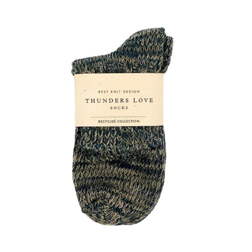 Thunders Love 'Blend Collection' Ankle Socks - Green - Sunset Dry Goods & Men’s Supply PH