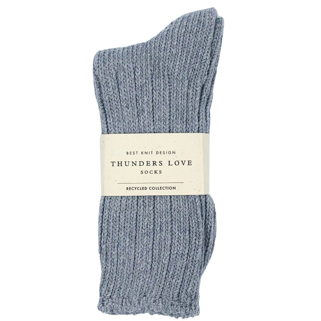 Thunders Love 'Color Block' Crew Socks - Stone - Sunset Dry Goods & Men’s Supply PH