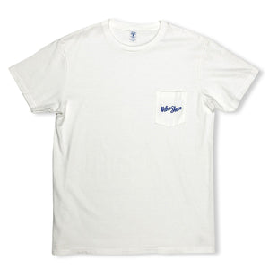 Velva Sheen Logo Pocket Tee - White - Sunset Dry Goods & Men’s Supply PH
